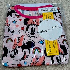 Little Sleepies two piece long sleeve Minnie pajamas 18-24m